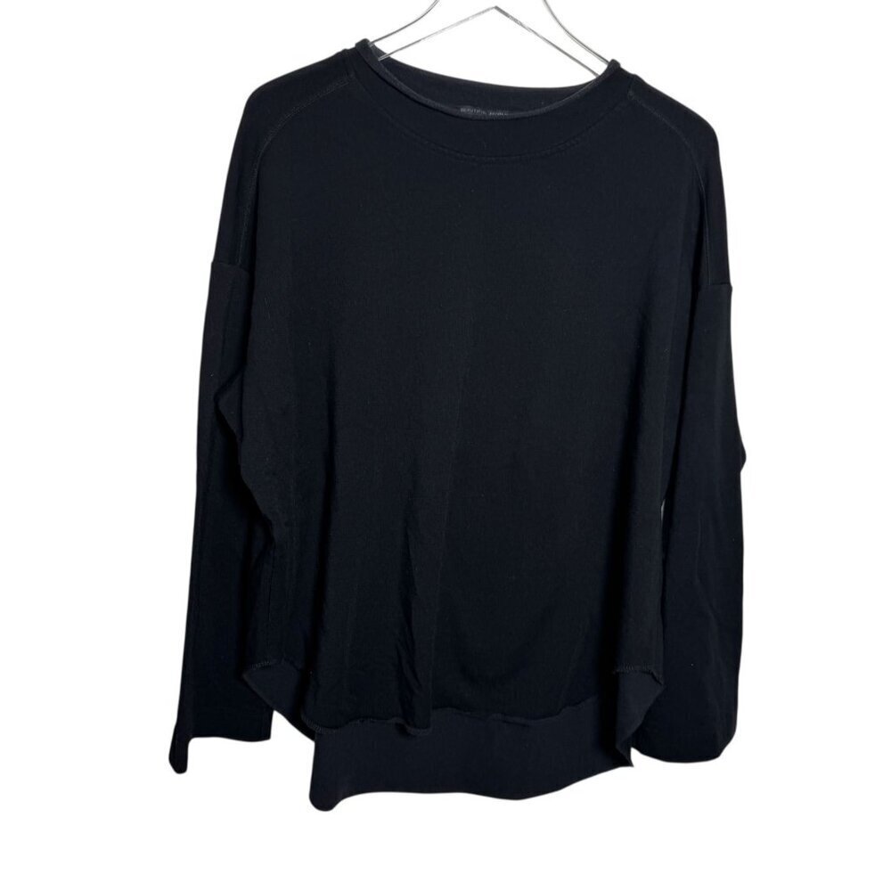Beautiful People LA size small Super Soft Fleece sweatshirt black top
